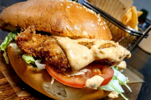 Vienna Chicken Schnitzel Sandwich